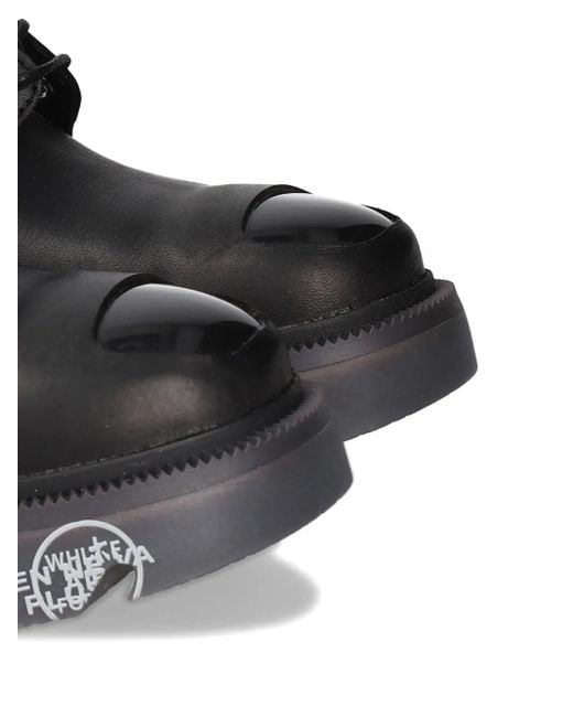 Premiata Black Brixton Lace-Up Boots for men