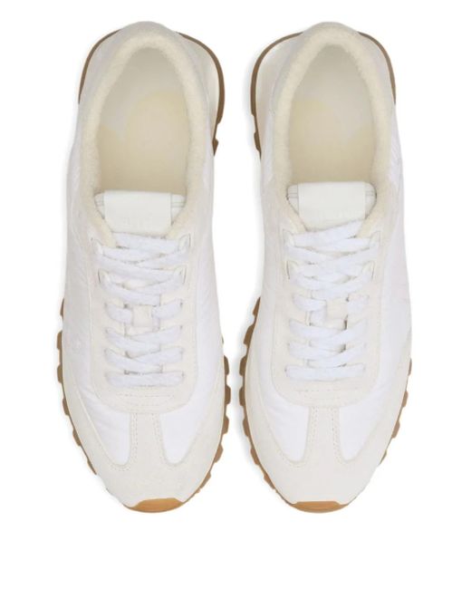 AMI White New Rush Panelled Sneakers