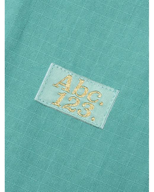 Pantalones Studio Work Apatite con número bordado Advisory Board Crystals de hombre de color Green