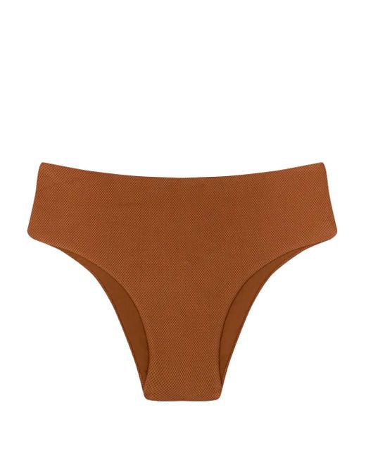 Lenny Niemeyer チェーンディテール オフショルダービキニ Brown
