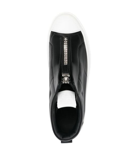 Givenchy Black 4G Leather High-Top Sneakers for men