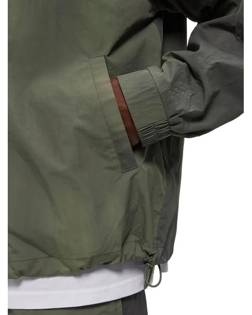 Arte' Green Gradient-Effect Panelled Jacket for men