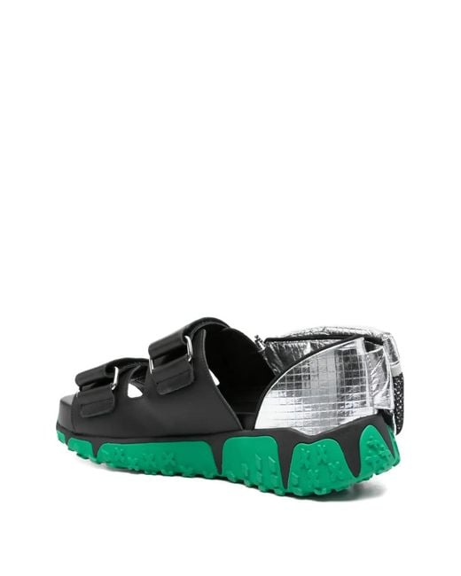 Kolor Green Touch-Strap Sandals for men