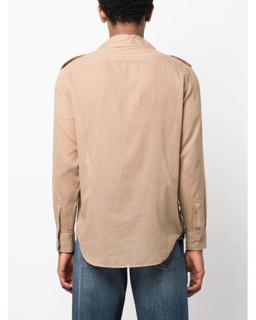Saint Laurent Natural Chemise Shirt for men