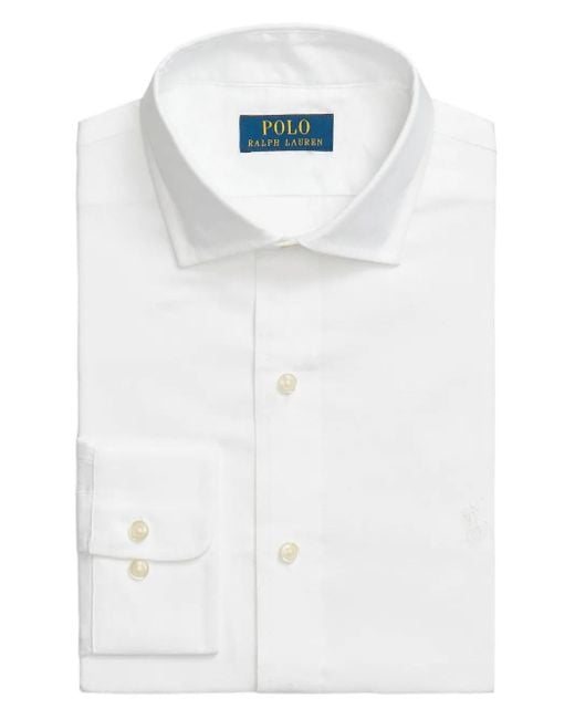 メンズ Polo Ralph Lauren コットン シャツ White