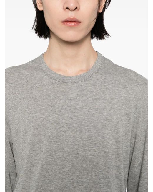 James Perse Gray Lotus T-Shirt for men