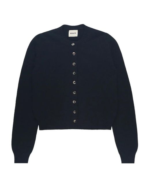 Cardigan Everheart di Khaite in Blue