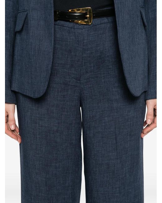 P.A.R.O.S.H. Blue Button Trousers