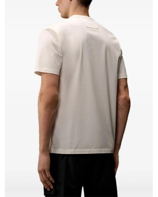 C P Company Natural Metropolis Series Graphic T-Shirt for men