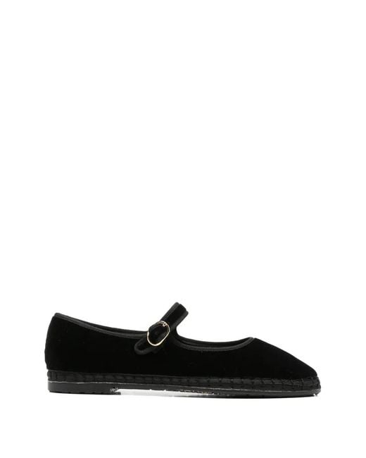 Flabelus Black Antonia Ballet Flats