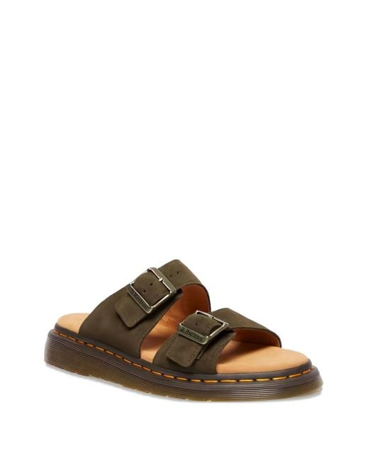 Dr. Martens Suède Sandalen in het Brown voor heren