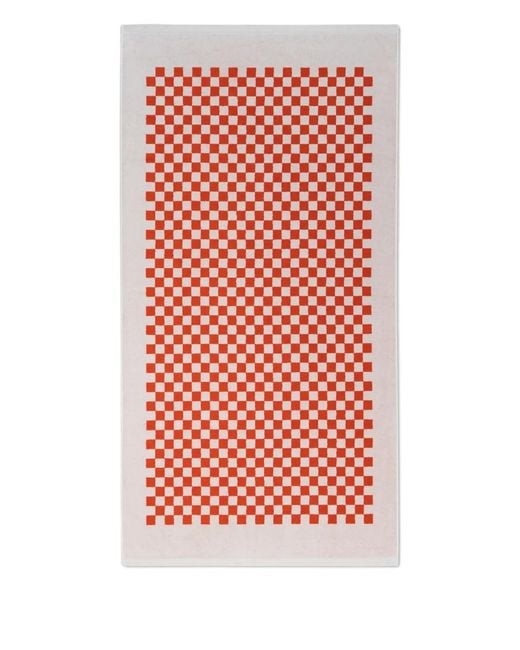 BAINA Red Roman Pool Towel