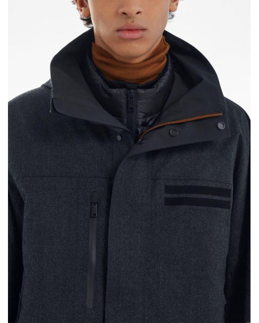 Techmerino wool ski jacket Zegna de hombre de color Blue