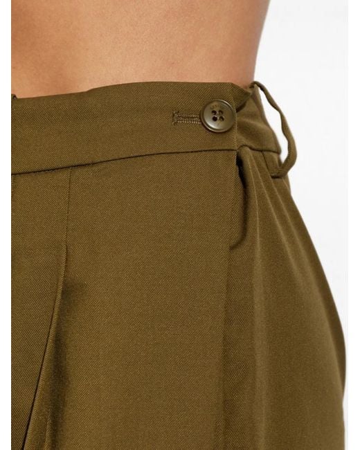 Gestuz Green Gzolivia Pleated Trousers