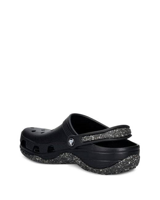 CROCSTM Black Classic Evo Speckled-Sole Clogs