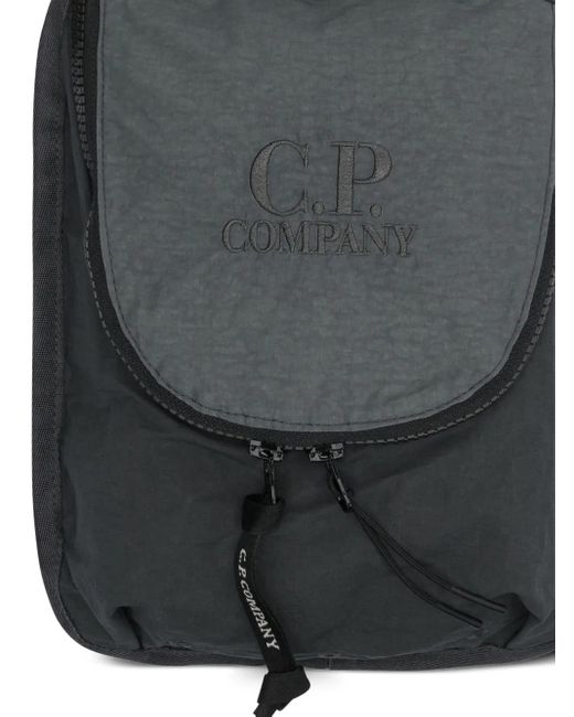 C P Company Messengertas Met Geborduurd Logo in het Black voor heren