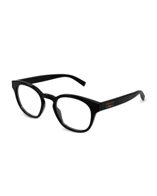 Gucci Black Web-Detail Glasses for men