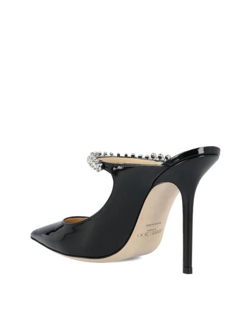 Mules Bing Con Cristalli 100Mm di Jimmy Choo in Multicolor