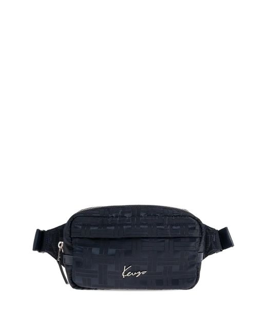 Marsupio Mura Con Zip di KENZO in Blue da Uomo