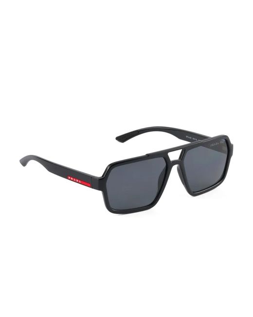 Prada Blue Linea Rossa Sunglasses for men