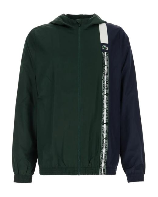 Lacoste Green Hooded Jacket for men