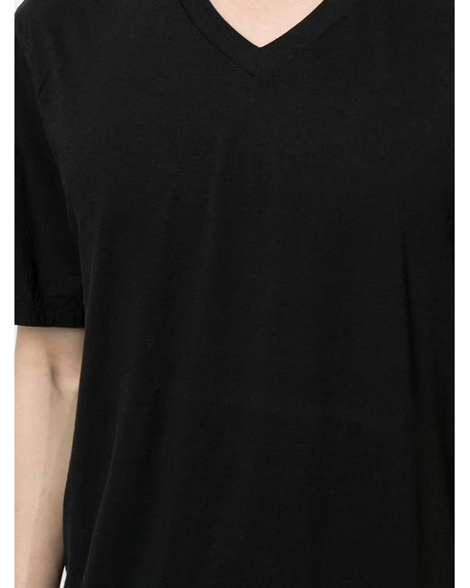 James Perse Black Lotus V-Neck T-Shirt for men