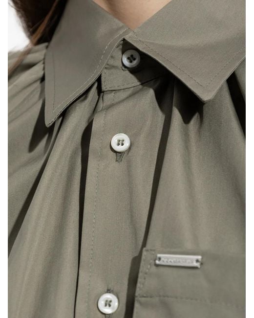 DSquared² Gray Baloon Shirt