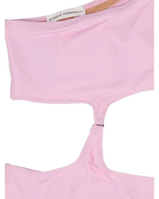 Niccolò Pasqualetti Pink Fluido Swimsuit