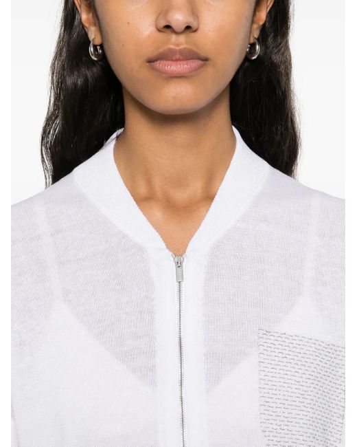 Peserico ジップアップ トップ White