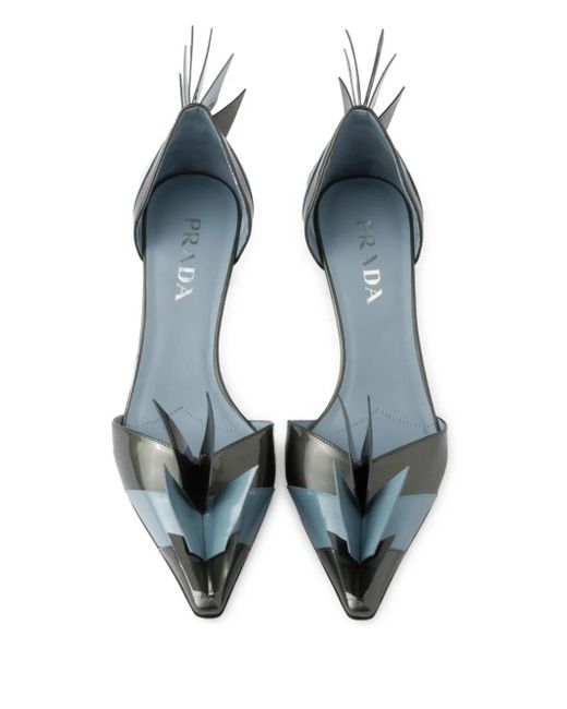 Prada Black D'Orsay 55Mm Pumps