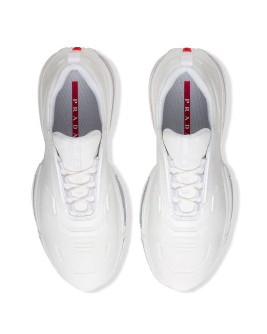 prada collision technical fabric sneakers