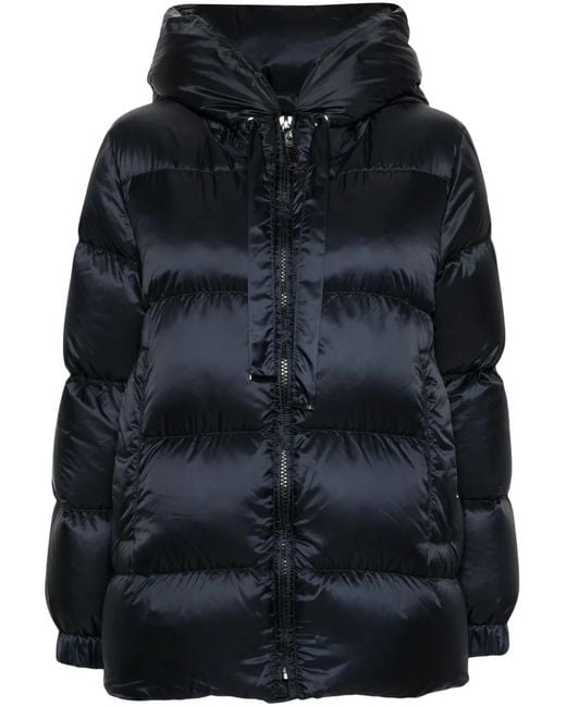 Max Mara Black Seia Down Jacket