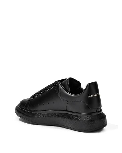 McQueen Black Oversized Sneakers