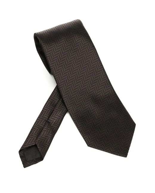 Cravate En Cachemire À Motif Intégral Tom Ford pour homme en coloris Black