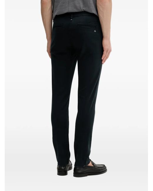 Rag & Bone Black Logo-Embroidered Chinos for men