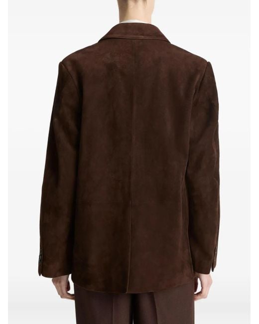 Vince Brown Jacke aus Wildleder