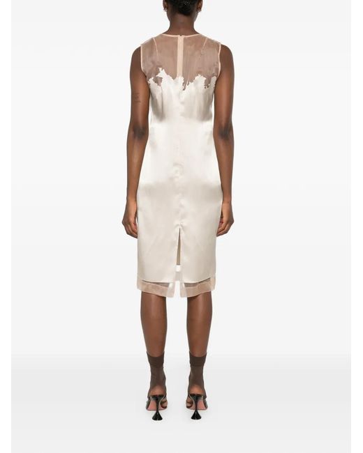 JULIE KEGELS White Debby Midi Dress