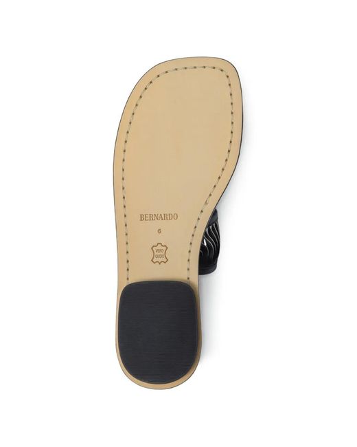 Bernardo White Andorra Strap Sandals