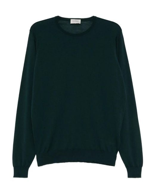 John Smedley Green Smed Knit Jumper for men