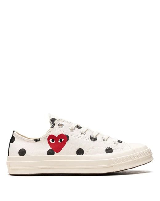 Converse Pink X Comme Des Garcons Chuck 70 Ox Sneakers