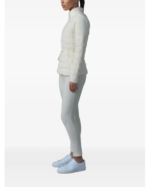 Mackage White Jacyey-City Drawstring Jacket