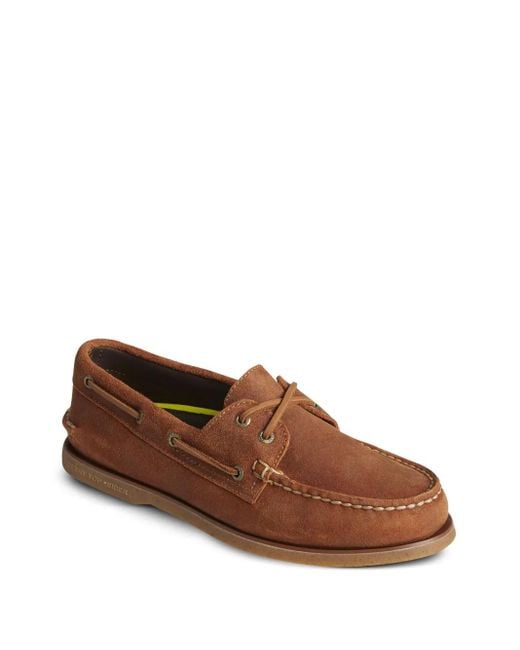 Sperry Top-Sider Brown Authentic Original 2-Eye Boat Shoes