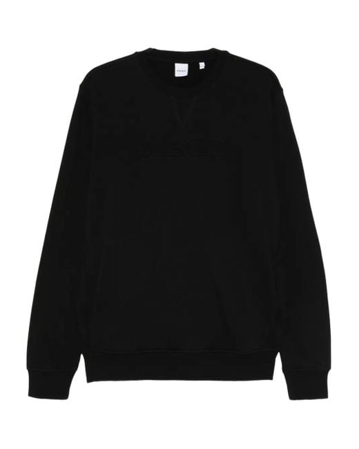 Aspesi Black Crew-Neck Sweatshirt for men
