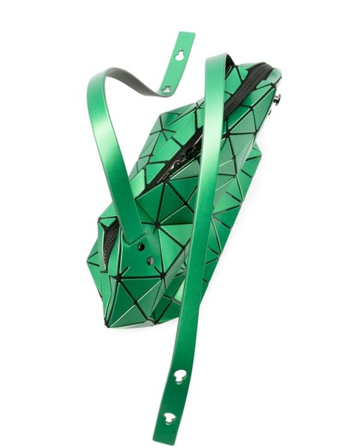 Sac porté épaule Boston à motif géométrique Bao Bao Issey Miyake en coloris Green