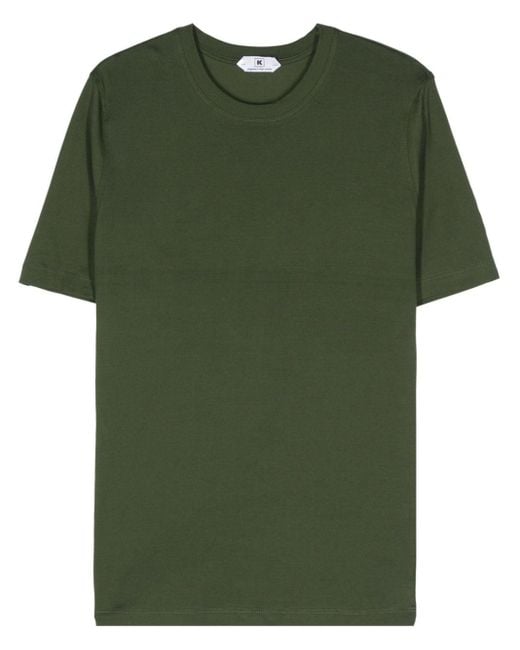 KIRED Green Kiss Cotton T-shirt for men