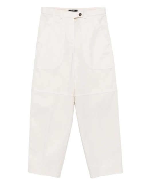Seventy White Tapered Trousers