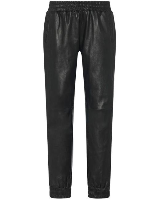 Rosetta Getty Gray Plonge Jogginghose Aus Leder