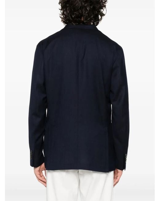 Boglioli Blue K Wool Suit Jacket for men