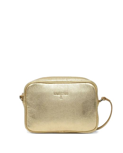 Patrizia Pepe Natural Leather Cross Body Bag