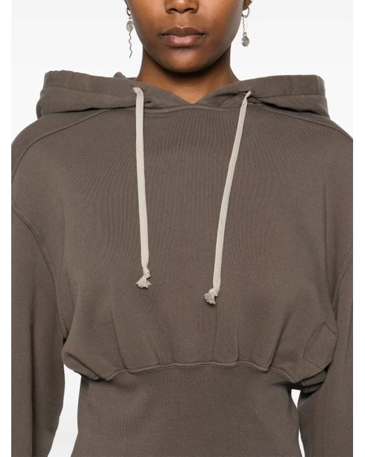 Rick Owens Gray Tatlin Hoodie
